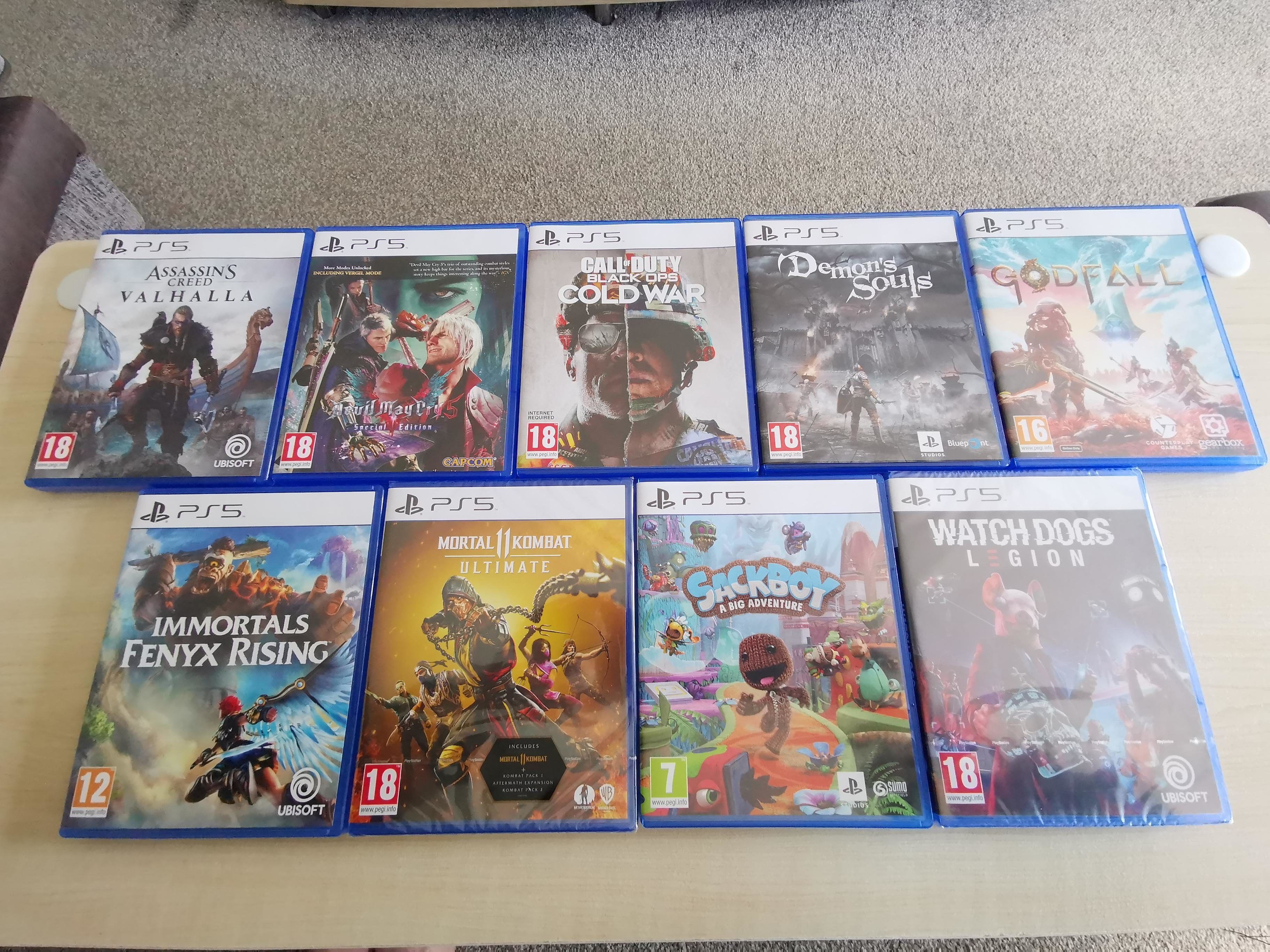 Диски для ps5